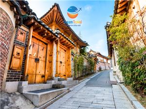 Khám phá vẻ đẹp của ngôi làng cổ Bukchon Hanok, Hàn Quốc